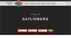 Desktop Screenshot of elkspringsresort.com